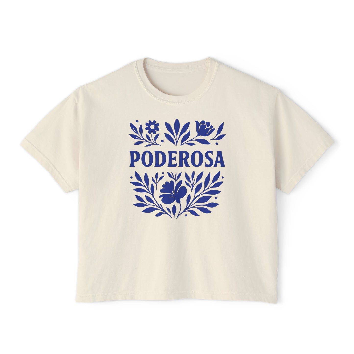 Poderosa  Women's Boxy Tee | Latina Shirt
