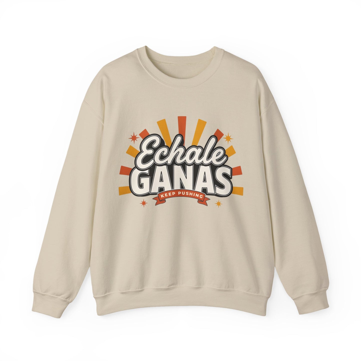 Echale Ganas Sweatshirt - Latina Pride Gift - Spanish Motivational Pullover - Regalos Para Mujer - Latina Power Hoodie