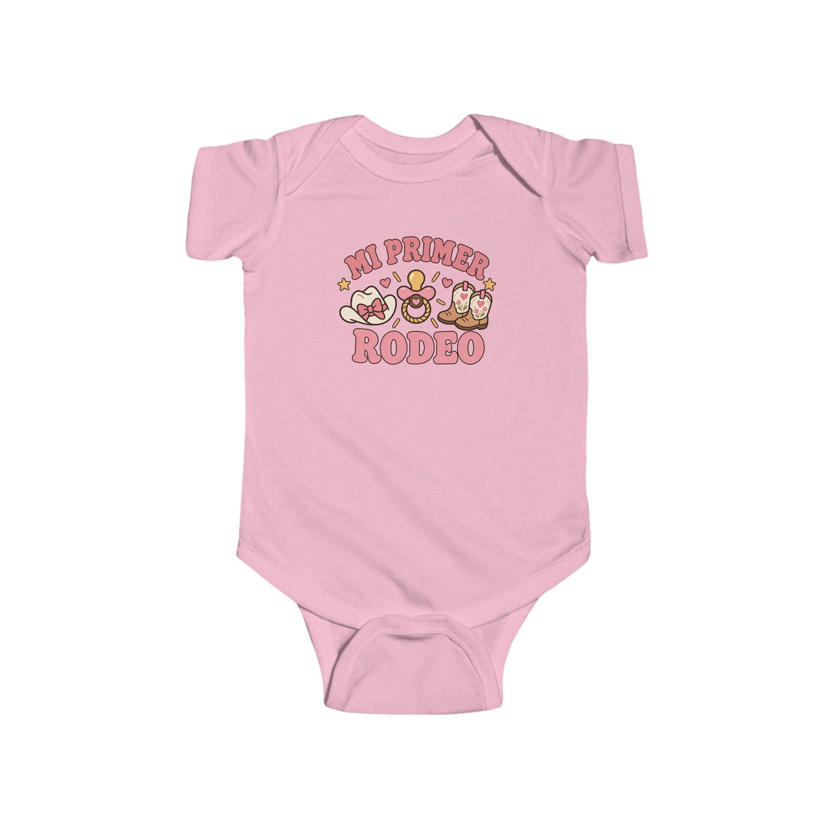 Mi Primer Rodeo Onesie - Mexican Baby Cowgirl Bodysuit - Latina First Rodeo Shower Gift - Vaquera Infant One Piece