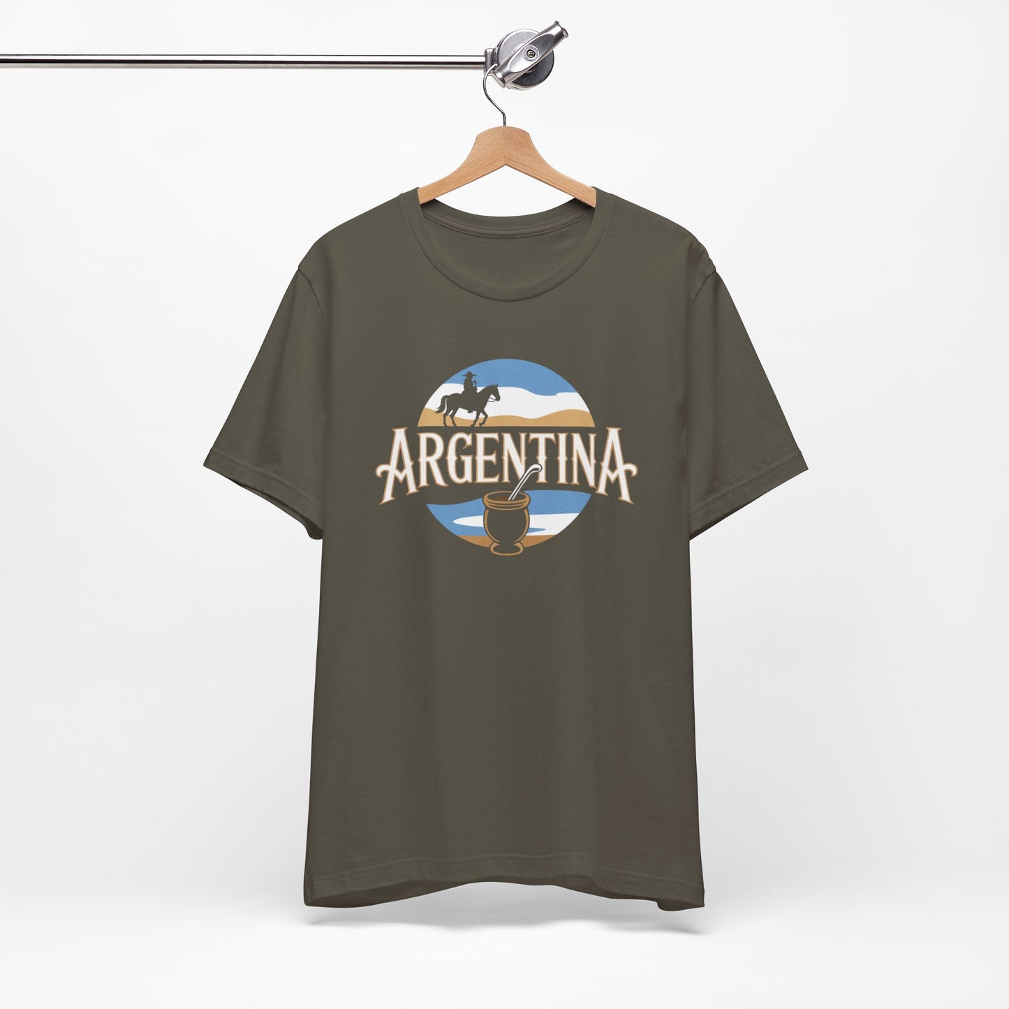 Argentina T-Shirt - Orgullo Argentino Tee, Argentina Pride Gift, Buenos Aires Hispanic Culture Shirt, Argentina Amor