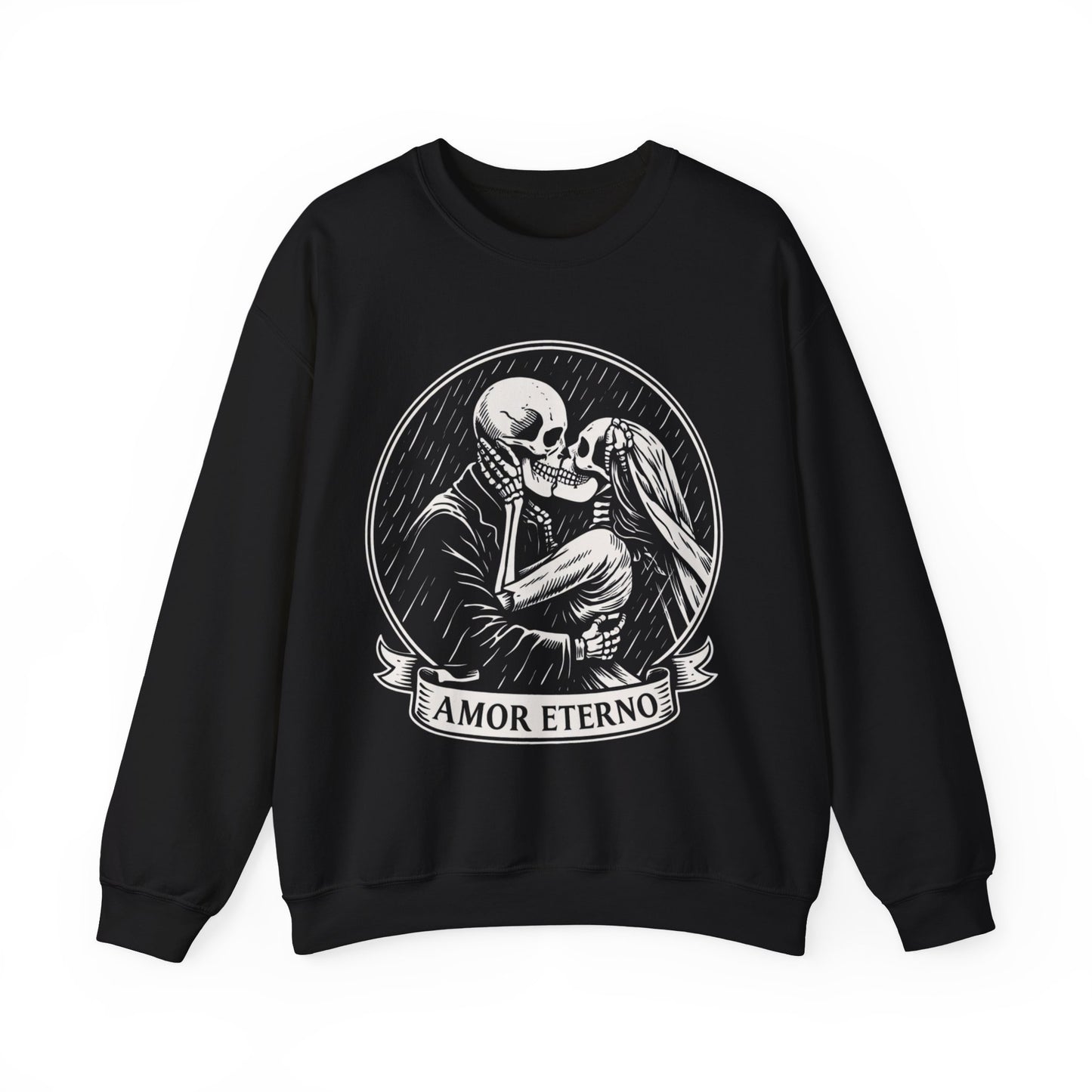 Amor Eterno Sweatshirt - Forever Love Spanish Quote - Romantic Gift for Her - Couples Matching - Latino Love Shirt