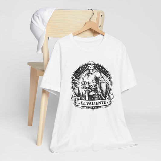 El Valiente T-Shirt - Latino Heritage Tee - Brave Warrior Gift - Hispanic Pride Shirt - Spanish Saying Tee
