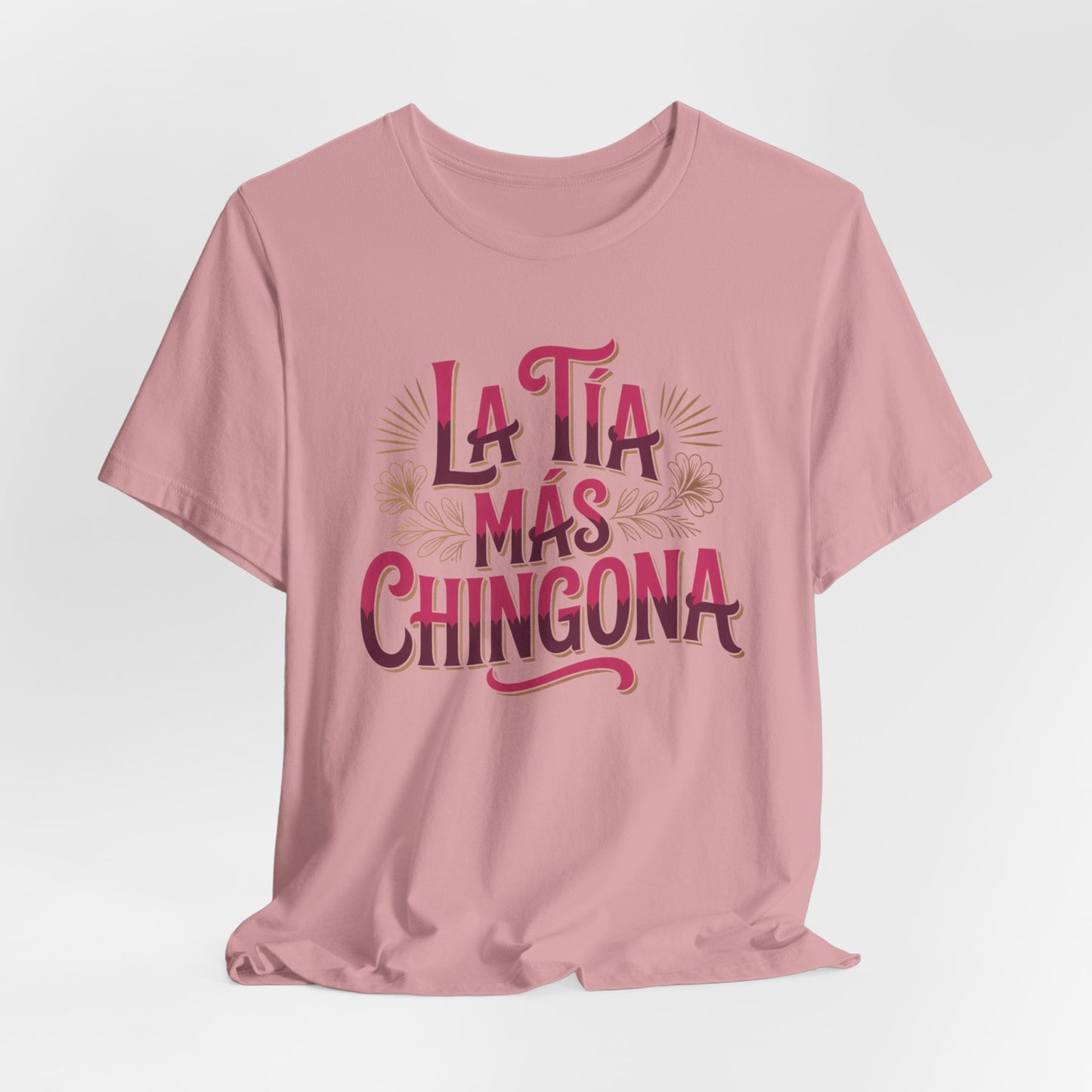 Tia Shirt - Best Tia Ever T-Shirt - Tia Gift - Latino Family Tee - Proud Tia Linda Spanish Aunt Tia Regalo