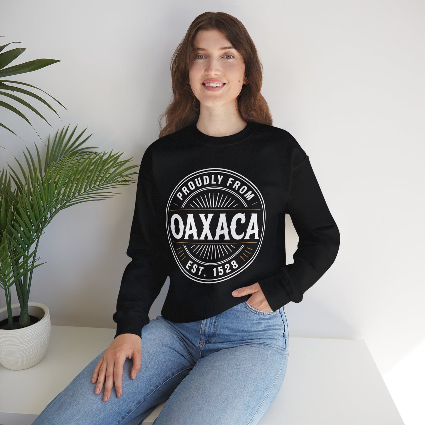 Oaxaca Sweatshirt - Mexican Heritage Pride Sudadera - Oaxaqueño Gift for Hispanic Culture Lovers