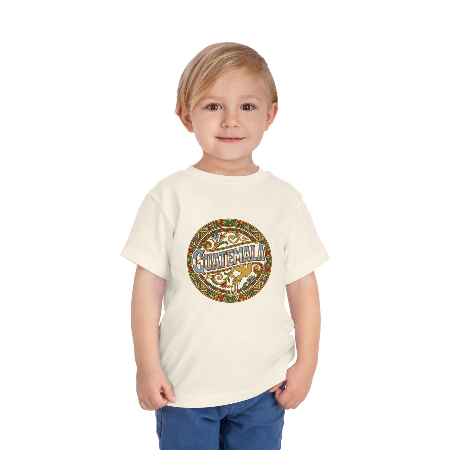 Guatemala Toddler T-Shirt - Guate Pride Tee - Guatemalteco Gift - Chapín Shirt - Central American Hispanic Pride - Guatemala Amor