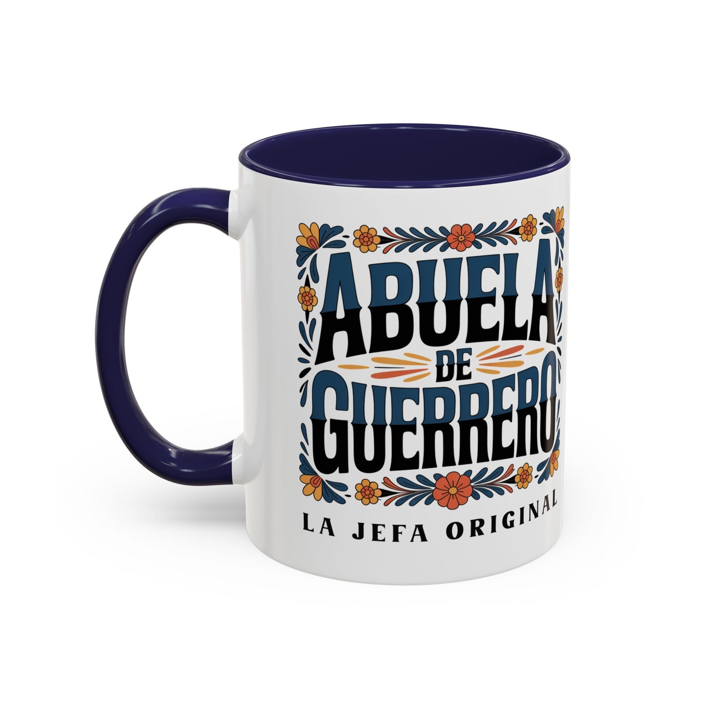 Abuela de Guerrero Mug - Latino Family Gift for Hispanic Grandma | Spanish Coffee Cup | Abuela Love Mug | Cafe con Abuela