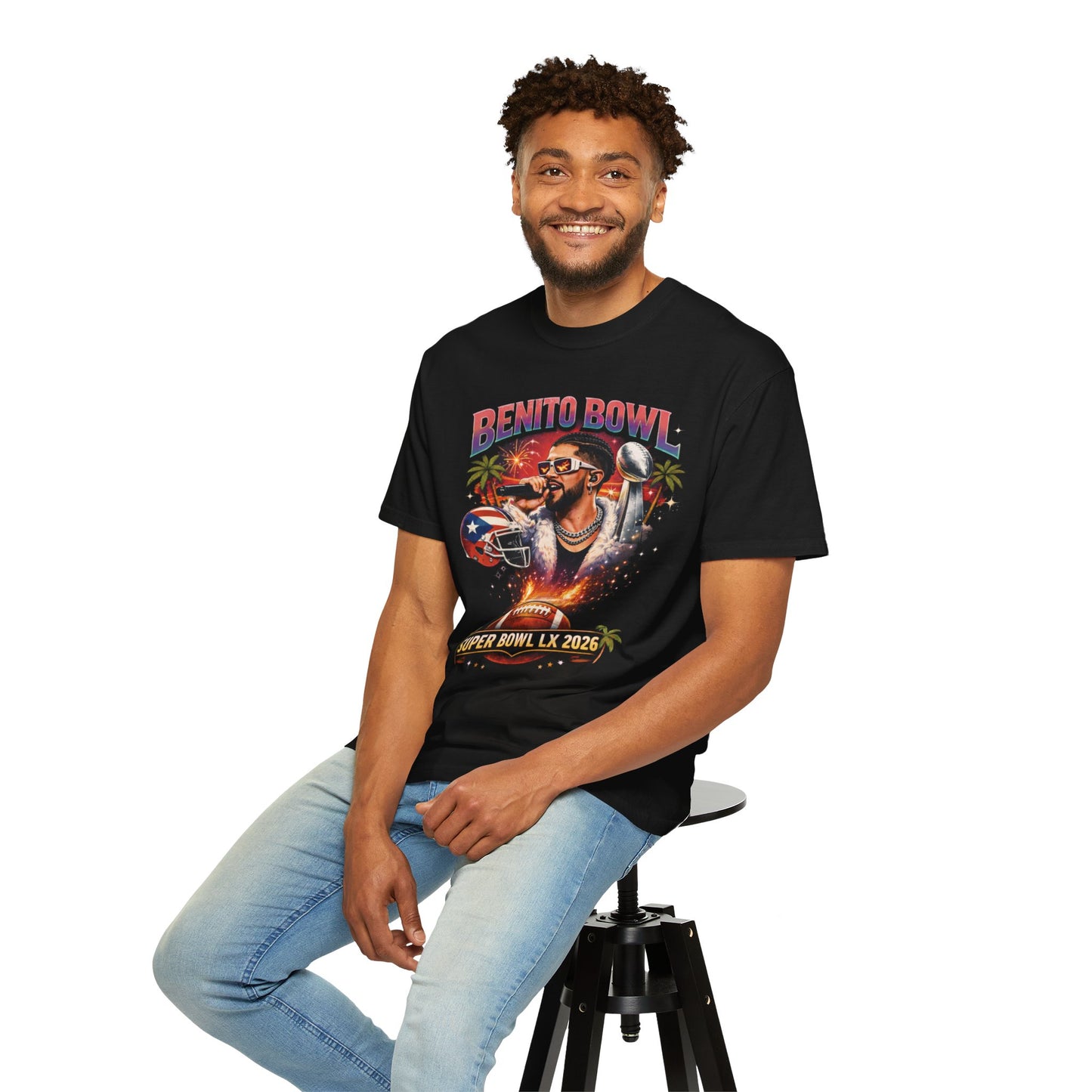 Half Time Show Game Day Shirt Benito Bowl Shirt, Shirt, Bunny Bowl Tee, Comfort Colors Tee