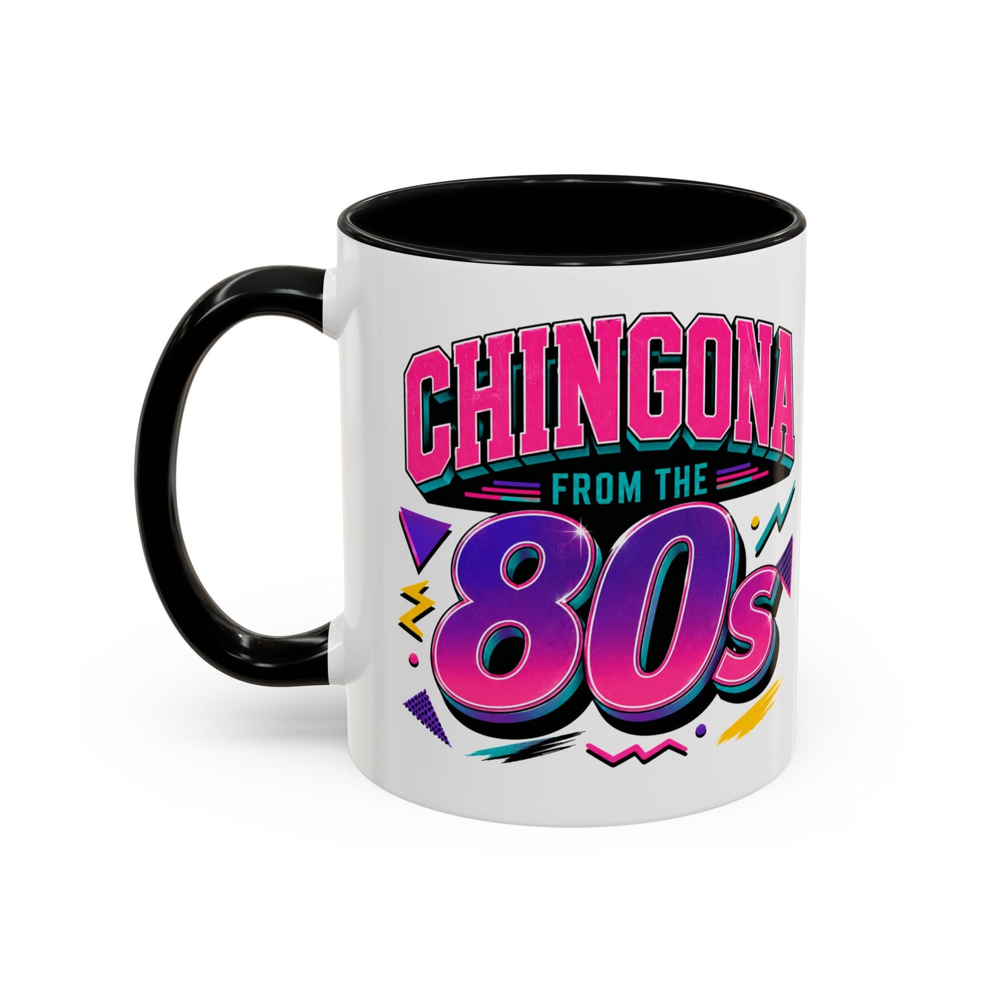 Chingona from the 80s Mug | Latina Gift | Regalos Para Mujer | Spanish Coffee Cup | Latina Pride Gift for Her