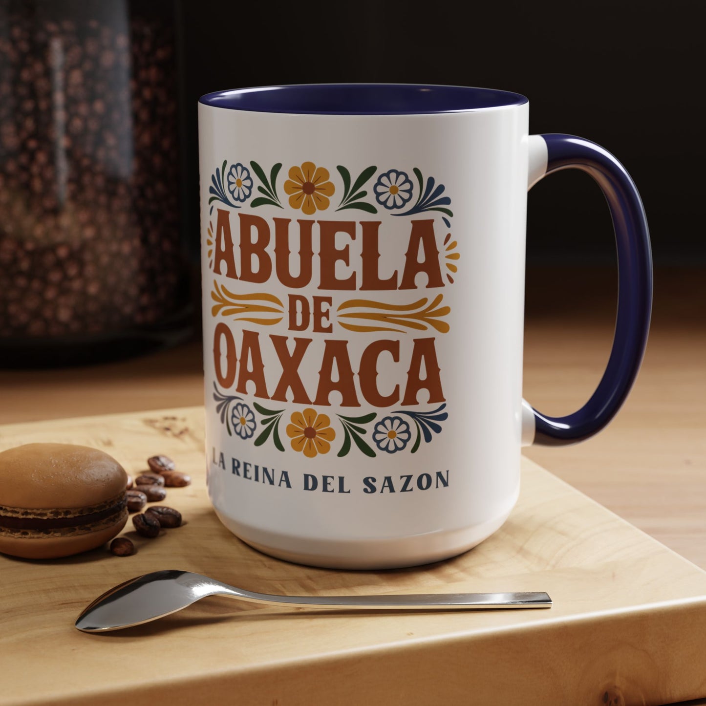 Abuela de Oaxaca Mug - Latino Family Gift for Grandma - Hispanic Abuela Love Coffee Cup - Spanish Grandma Present