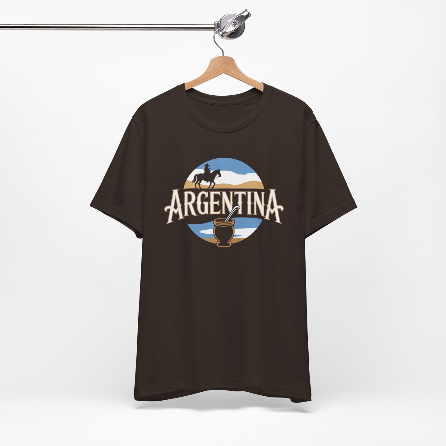 Argentina T-Shirt - Orgullo Argentino Tee - Argentine Flag Gift - Buenos Aires Hispanic Pride Shirt - South American Tango Culture