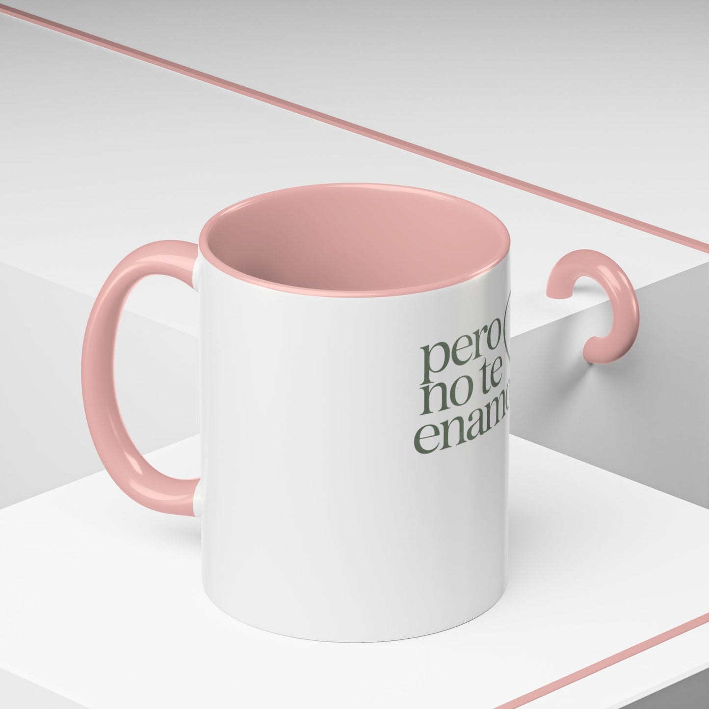 Pero No Te Enamores Mug - Funny Spanish Relationship Gift - Latino Humor Coffee Cup - Hispanic Love Gift