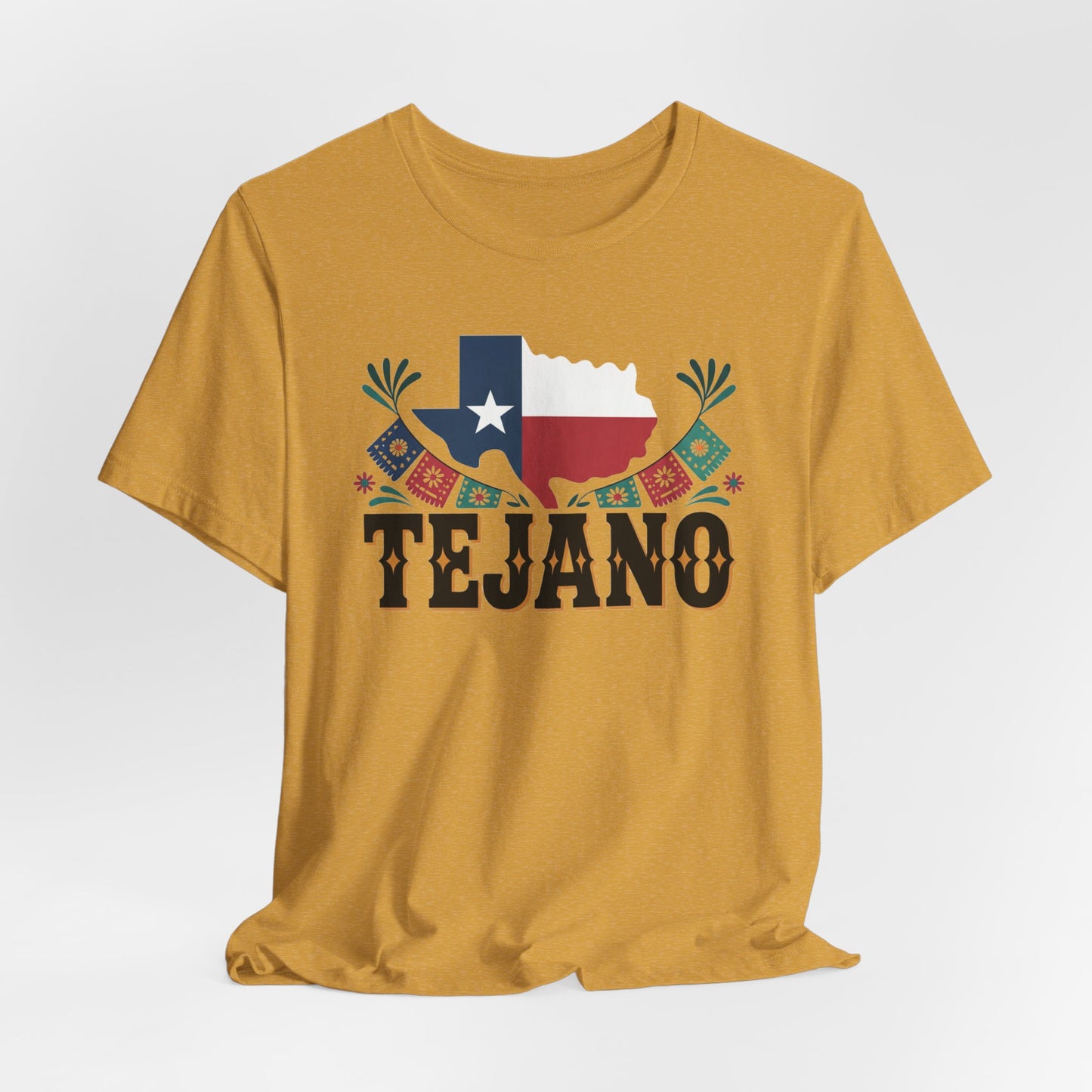 Tejano T-Shirt - Orgulloso Tejano Pride Tee - Texas Mexican Heritage Gift - Latino Culture Shirt - Tex Mex Style