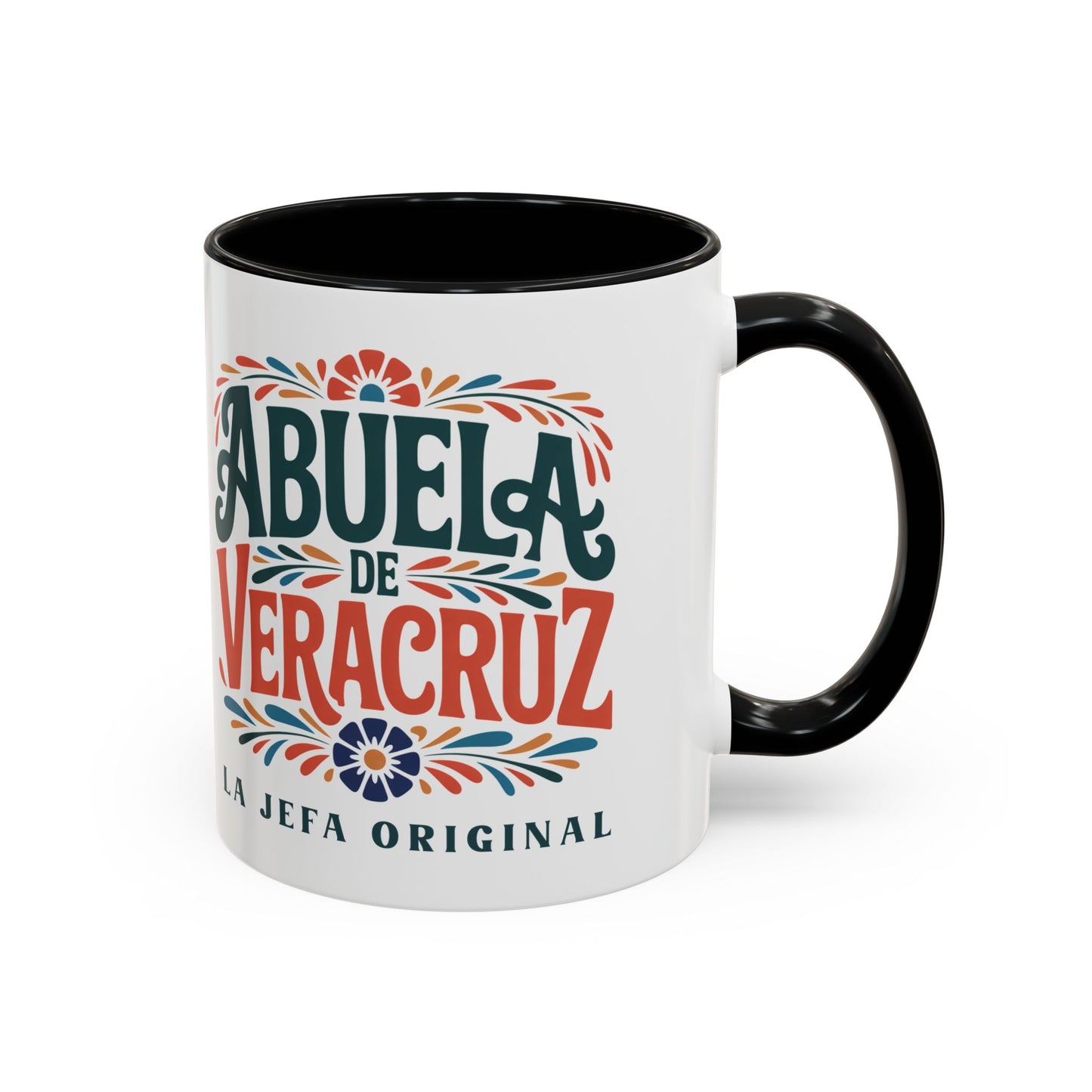 Abuela de Veracruz Mug - Latino Grandma Coffee Cup Gift - Abuela Love Mug - Hispanic Family Gift - Regalo Para Abuela