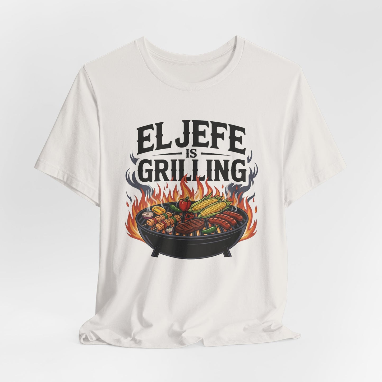 El Jefe T-Shirt - Latino Pride Boss Tee - Hispanic Heritage Gift - Jefe Papa Shirt - Spanish Tshirt for Men