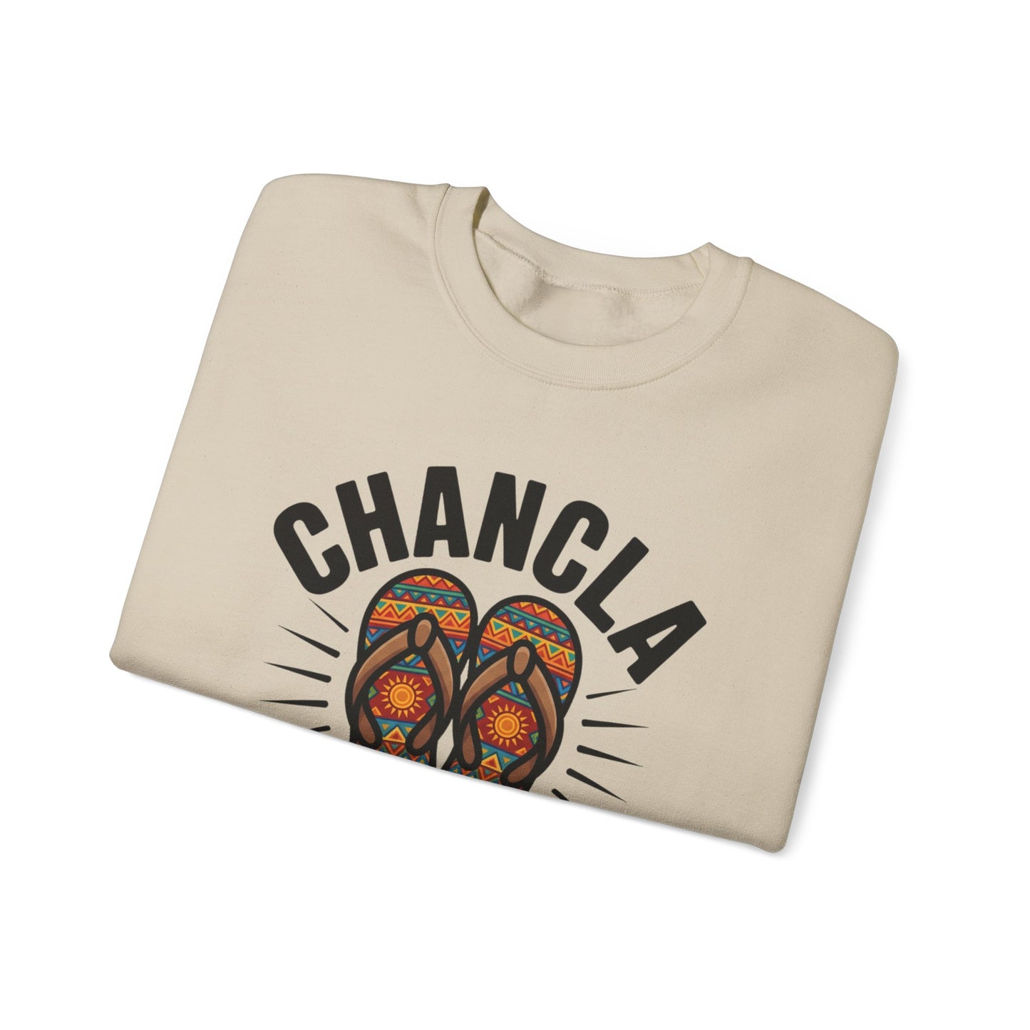 Chancla Sweatshirt - La Chancla Shirt - Latino Heritage Gift - Hispanic Pride Sudadera - Abuela Power - Mexican Humor