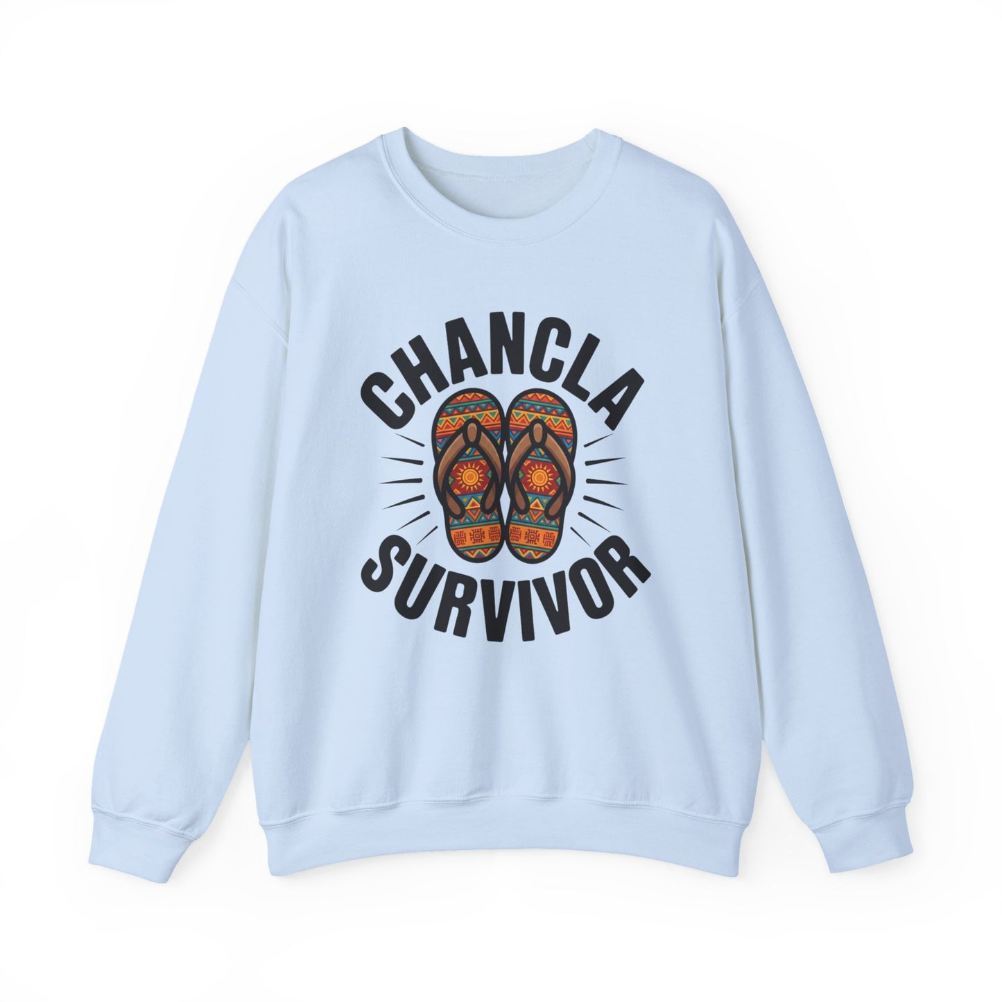 Chancla Sweatshirt - La Chancla Shirt - Latino Heritage Gift - Hispanic Pride Sudadera - Abuela Power - Mexican Humor