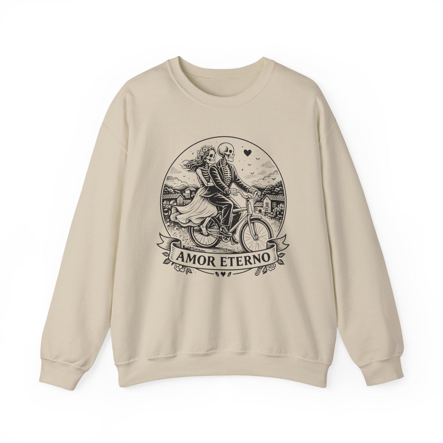 Amor Eterno Sweatshirt - Eternal Love Gift for Her - Latino Couple Relationship Hoodie - Hispanic Love Shirt