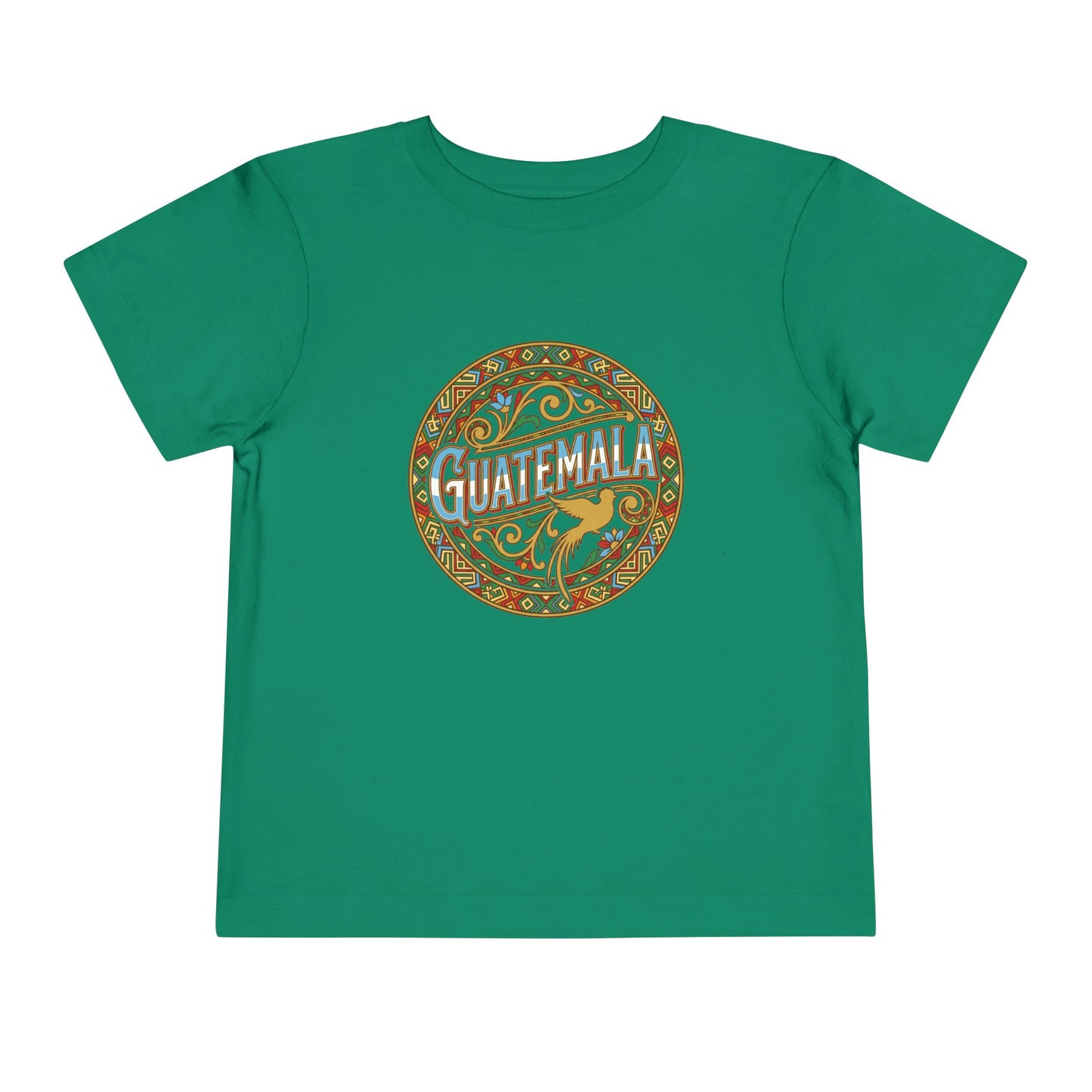 Guatemala Toddler T-Shirt - Guate Pride Tee - Guatemalteco Gift - Chapín Shirt - Central American Hispanic Pride - Guatemala Amor