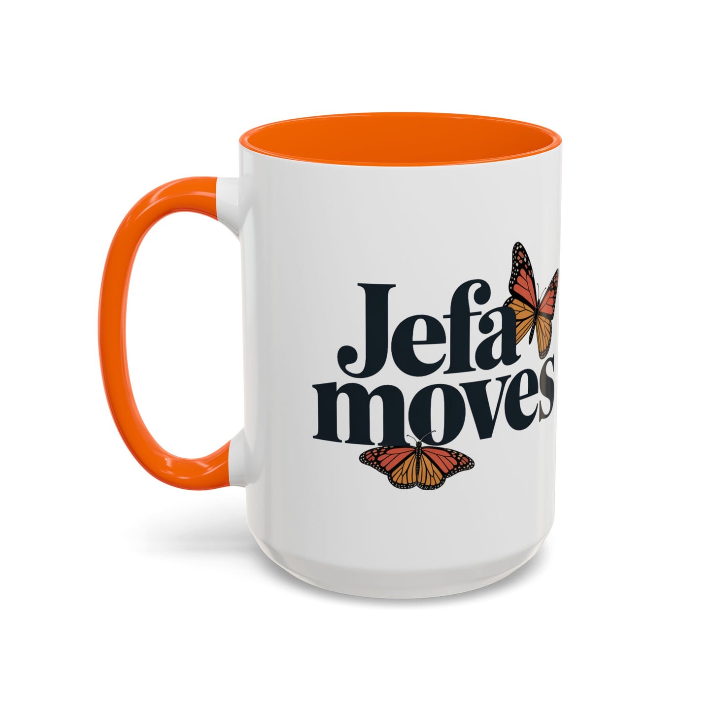 La Jefa Moves Mug - Female Boss Gift for Latina Women - Spanish Coffee Cup - Empowering Latina Gift - Bilingual Mug