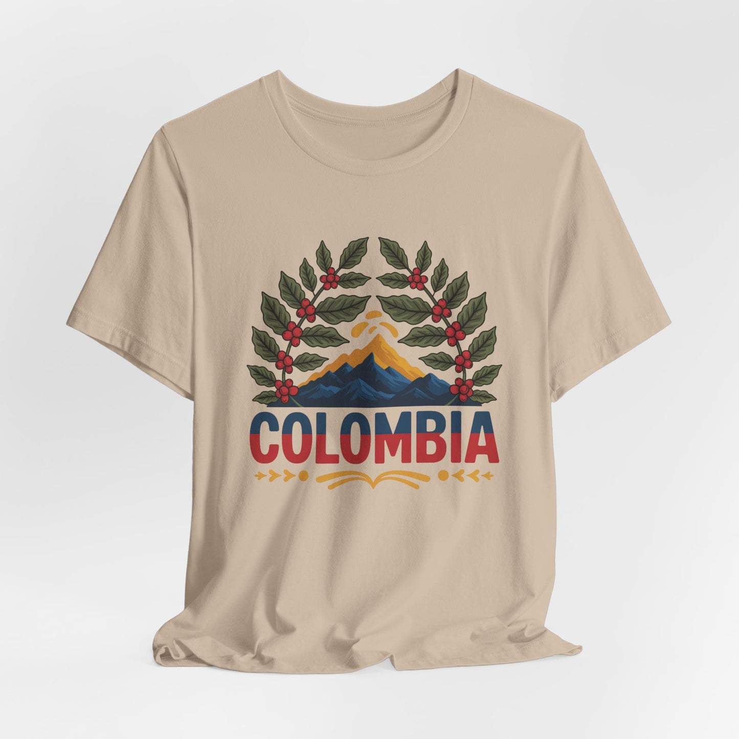 Colombia T-Shirt - Soy Colombiano Pride Tee, Colombian Heritage Gift, Orgullo Colombiano Shirt for Men Women