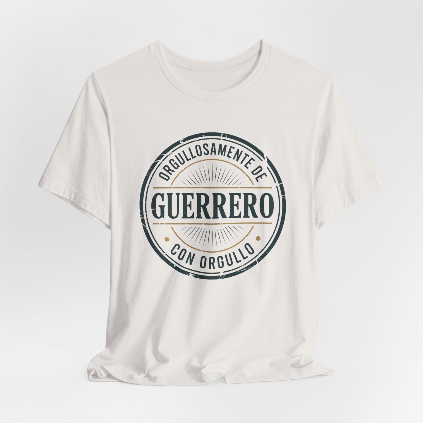 Guerrero T-Shirt - Mexican Heritage Pride Tee - Estado Guerrero Mexico Shirt - Orgullo Mexicano Gift