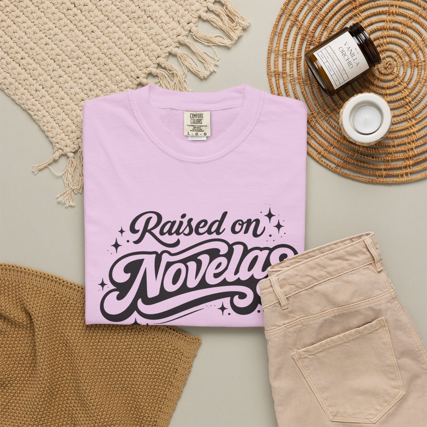 Raised on Novelas Shirt | Mexican Shirt, Boricua Shirt,  Latina Shirt, Comfort Colors Unisex Tee