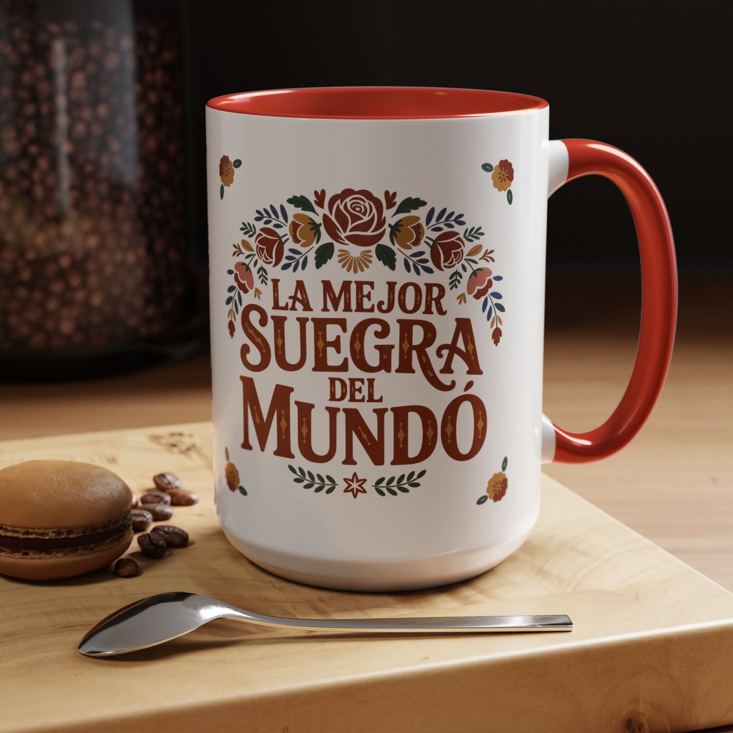 Suegra Mug - Funny Mother in Law Gift - Latino Family Humor Coffee Cup - Regalos para Mujer - Spanish Gift