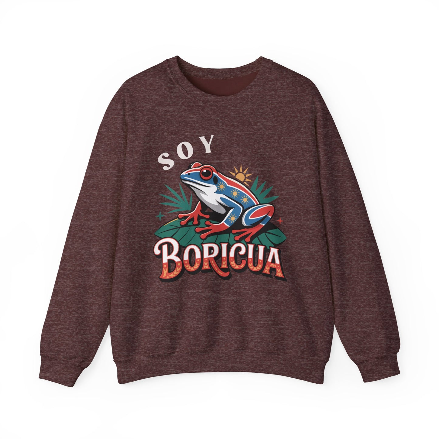 Boricua Sweatshirt - Puerto Rican Pride Hoodie Gift - Orgullo Boricua - PR Pride Wear - Isla del Encanto Clothing