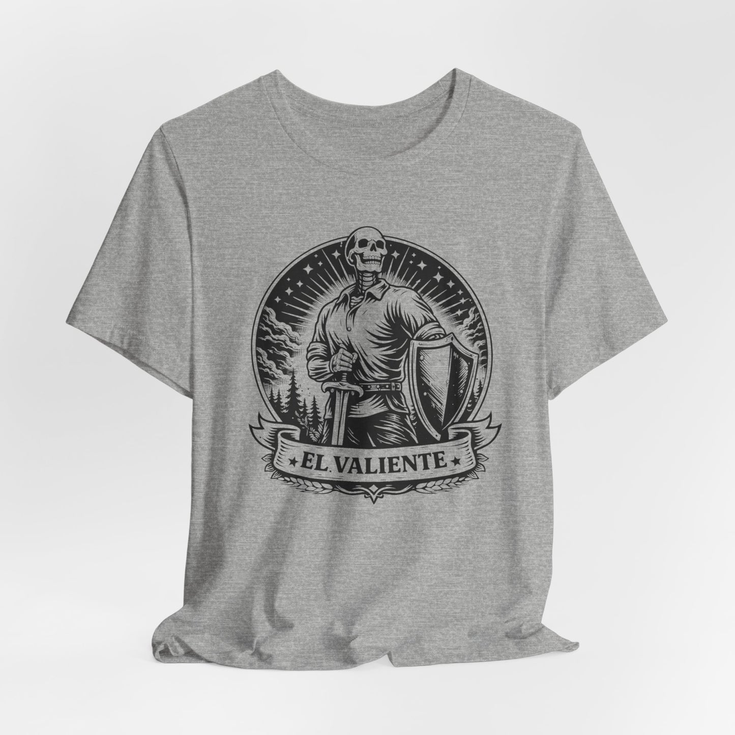 El Valiente T-Shirt - Latino Heritage Tee - Brave Warrior Gift - Hispanic Pride Shirt - Spanish Saying Tee