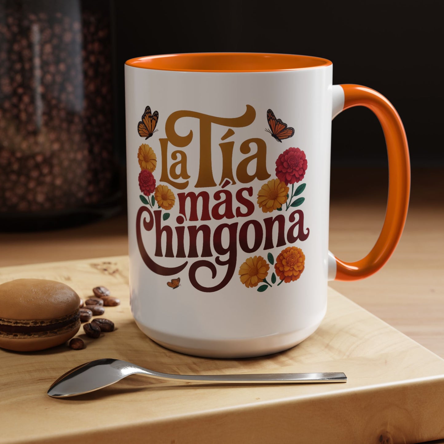 Tia Mug - Best Tia Ever Coffee Cup - Latino Family Gift - Spanish Aunt Mug - Tia Regalo - Hispanic Tia Love Gift