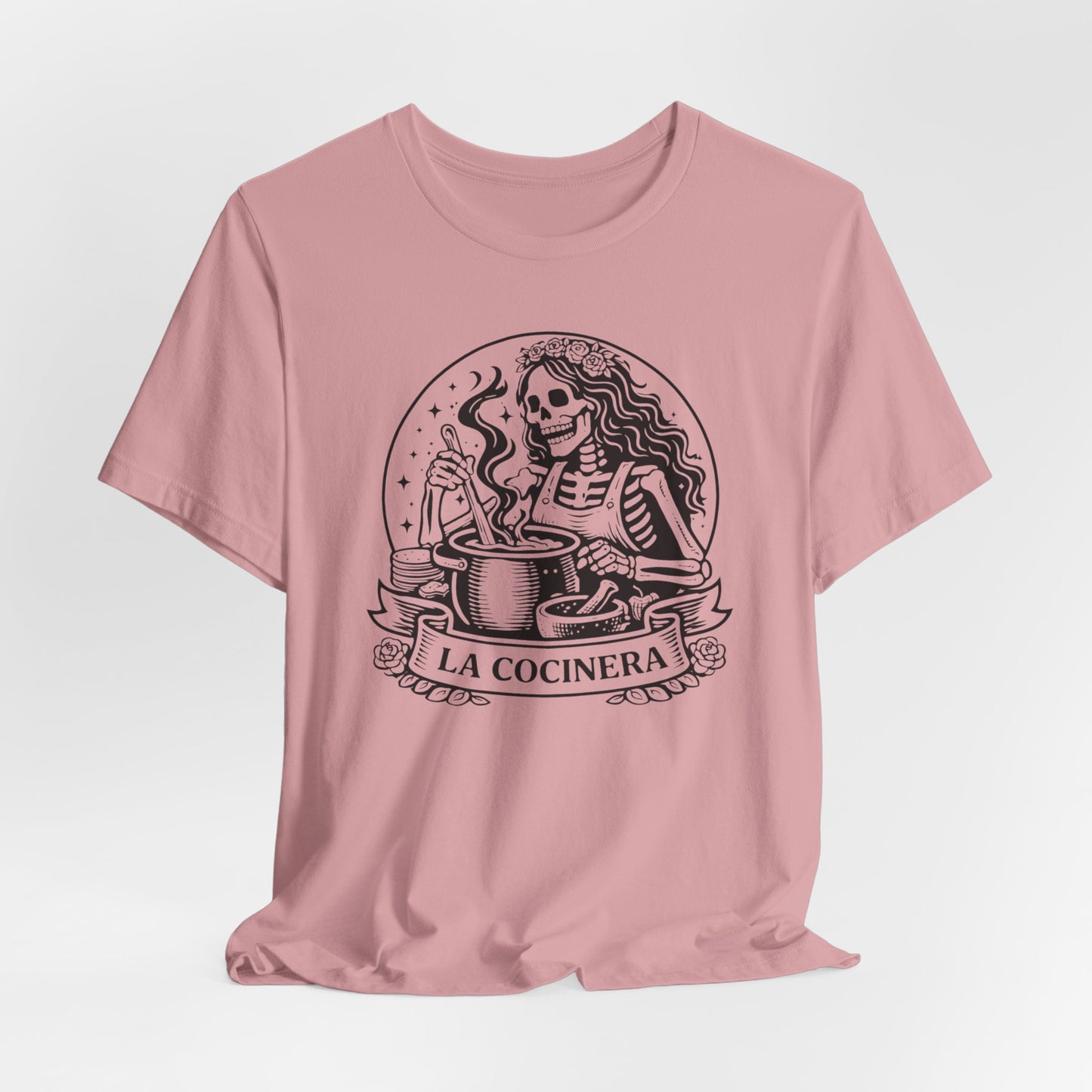 La Cocinera T-Shirt - Chef Latina Tee - Latino Heritage Gift - Hispanic Cook Shirt - Cocina Queen - Cooking Mama Gift