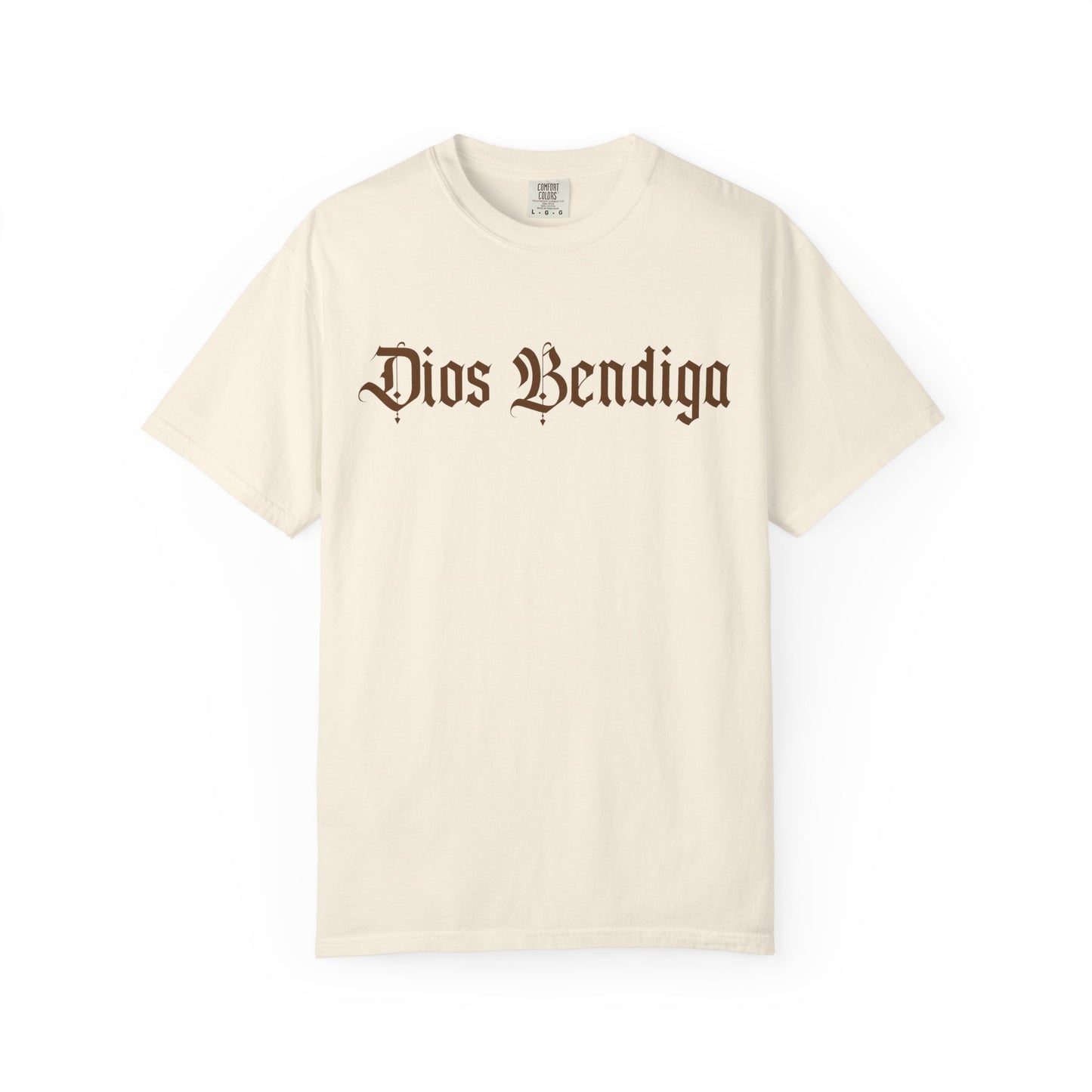 Dios Bendiga Shirt |  Chicano Streetwear Tee | Latino Graphic Tee | Camisa Cristiana | Comfort Colors T Shirt