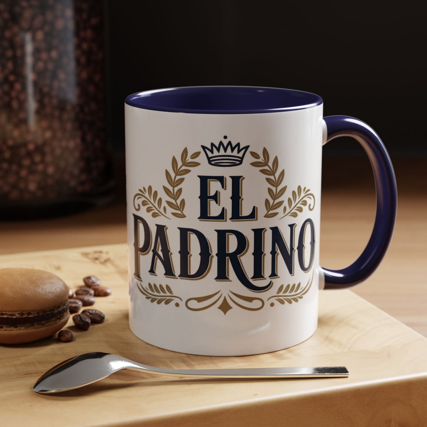El Padrino Mug - Spanish Godfather Coffee Cup Gift for Latino Family - Padrino Regalo