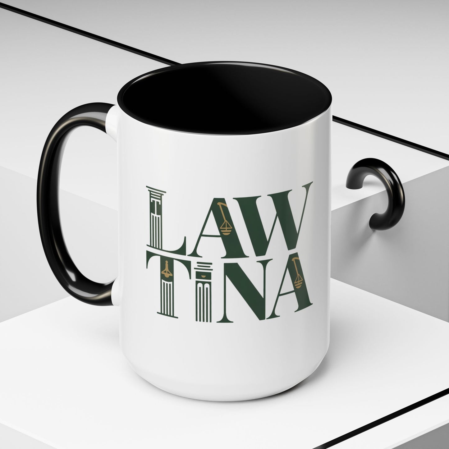 Lawtina Mug - Abogada Latina Gift for Legal Queen, Mujer Fuerte Coffee Cup, Latino Heritage Lawyer Gift
