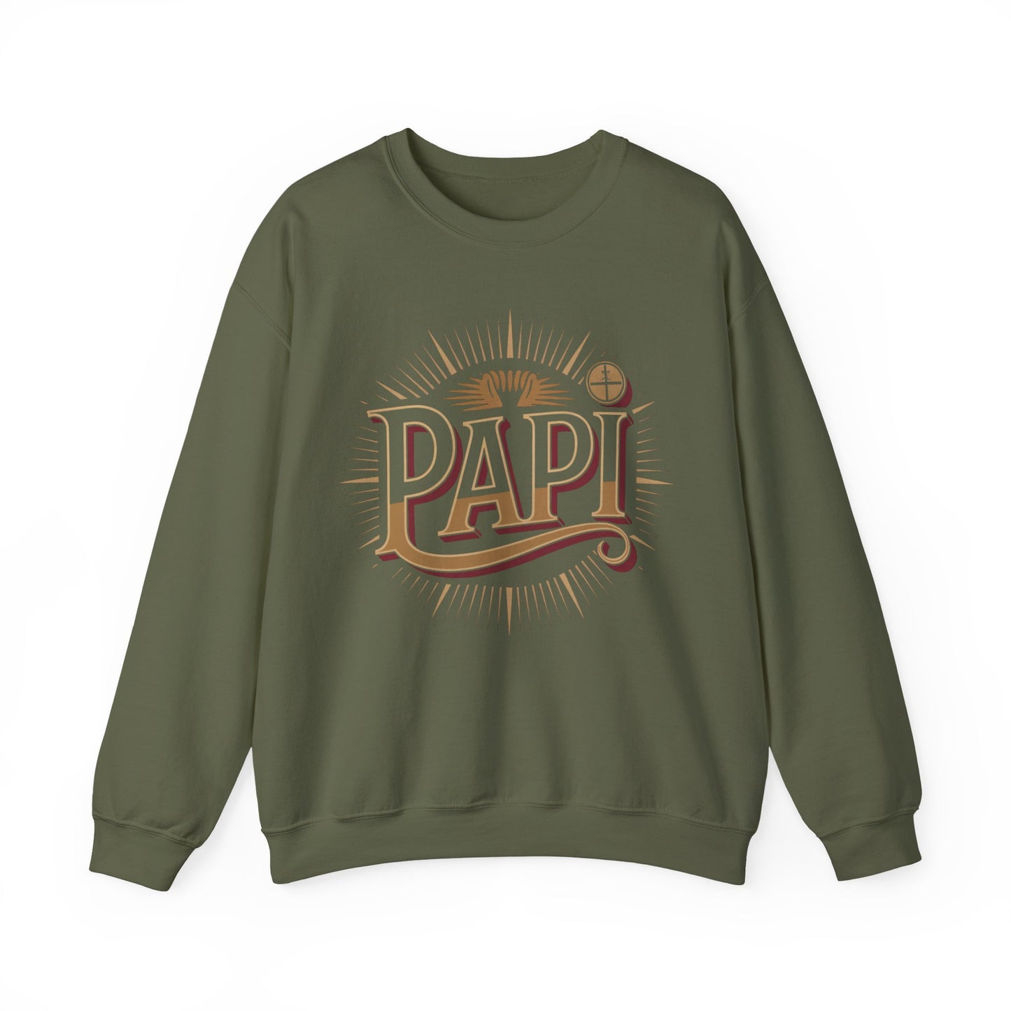 Hola Papi Sweatshirt - Latino Dad Gift - Spanish Father Hoodie - Hispanic Family Pride - Papi Shirt Gift