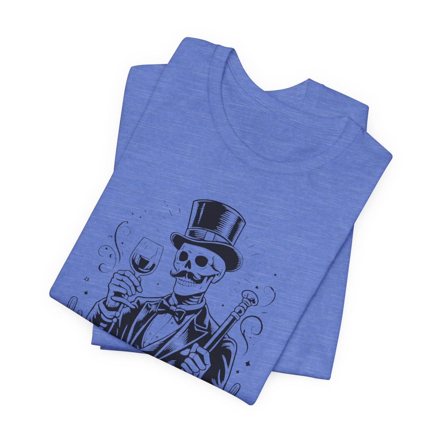 El Catrin T-Shirt - Mexican Skull Dia de los Muertos Tee - Latino Heritage Gift - Calavera Skeleton Art Shirt
