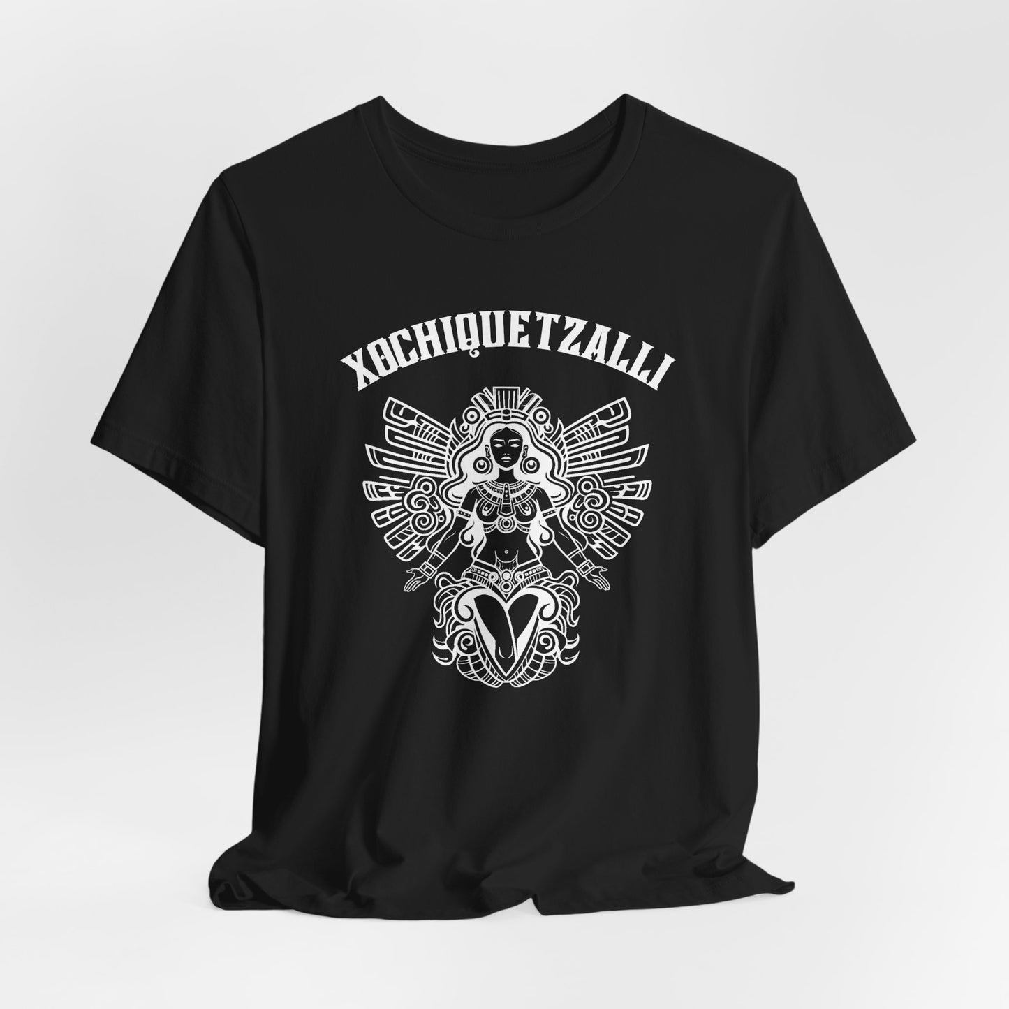 Xochiquetzalli Aztec Goddess of Fertility Shirt | Gift for Her , Xochiquetzal Aztec Art , Latino Americans , Mexican Shirts