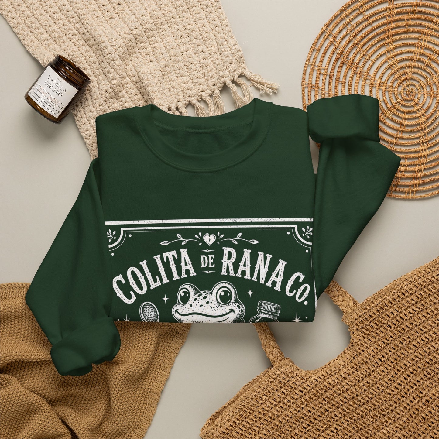 Colita De Rana Sweatshirt | Funny Spanish Saying | Latina Gift | Bilingual Humor Sudadera | Gift for Her