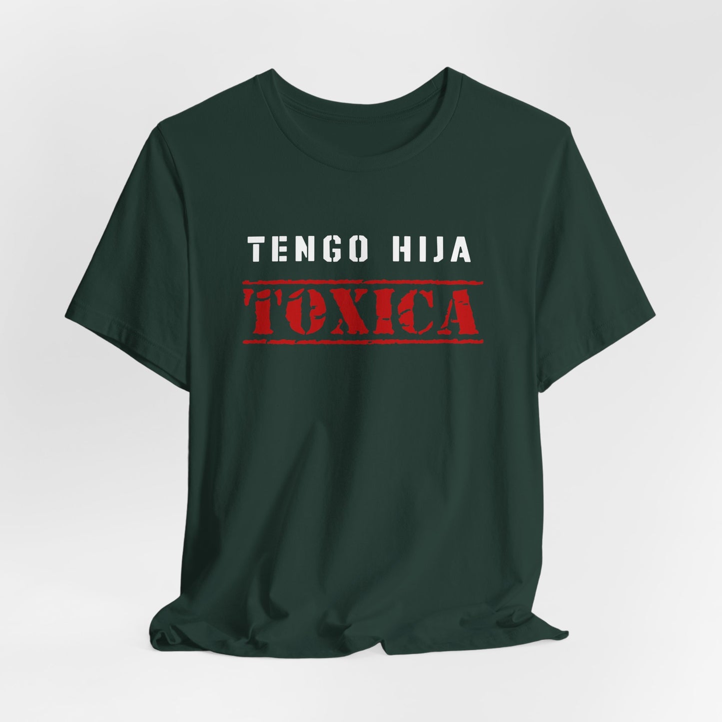 Tengo Hija Toxica Shirt | Padre Tee | Regalos para Papa | Camiseta para Hombre