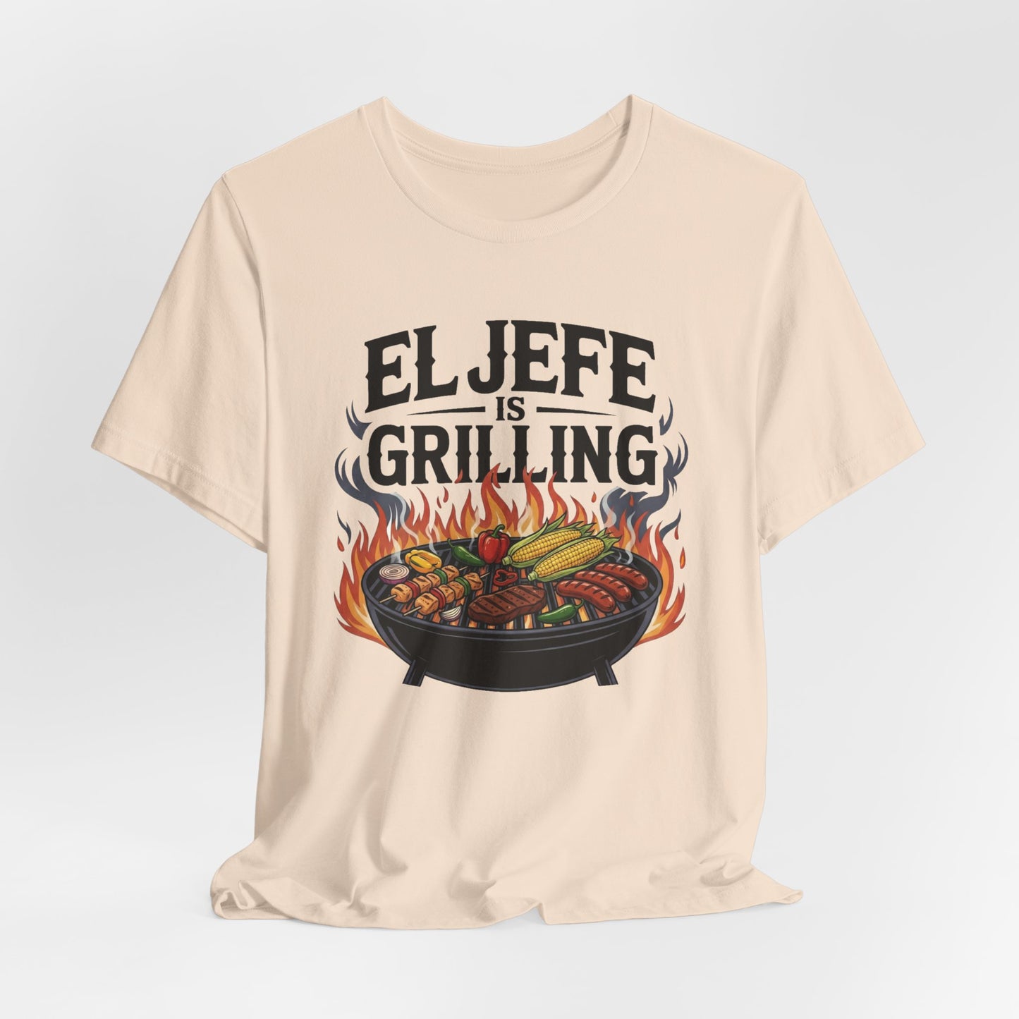El Jefe T-Shirt - Latino Pride Boss Tee - Hispanic Heritage Gift - Jefe Papa Shirt - Spanish Tshirt for Men