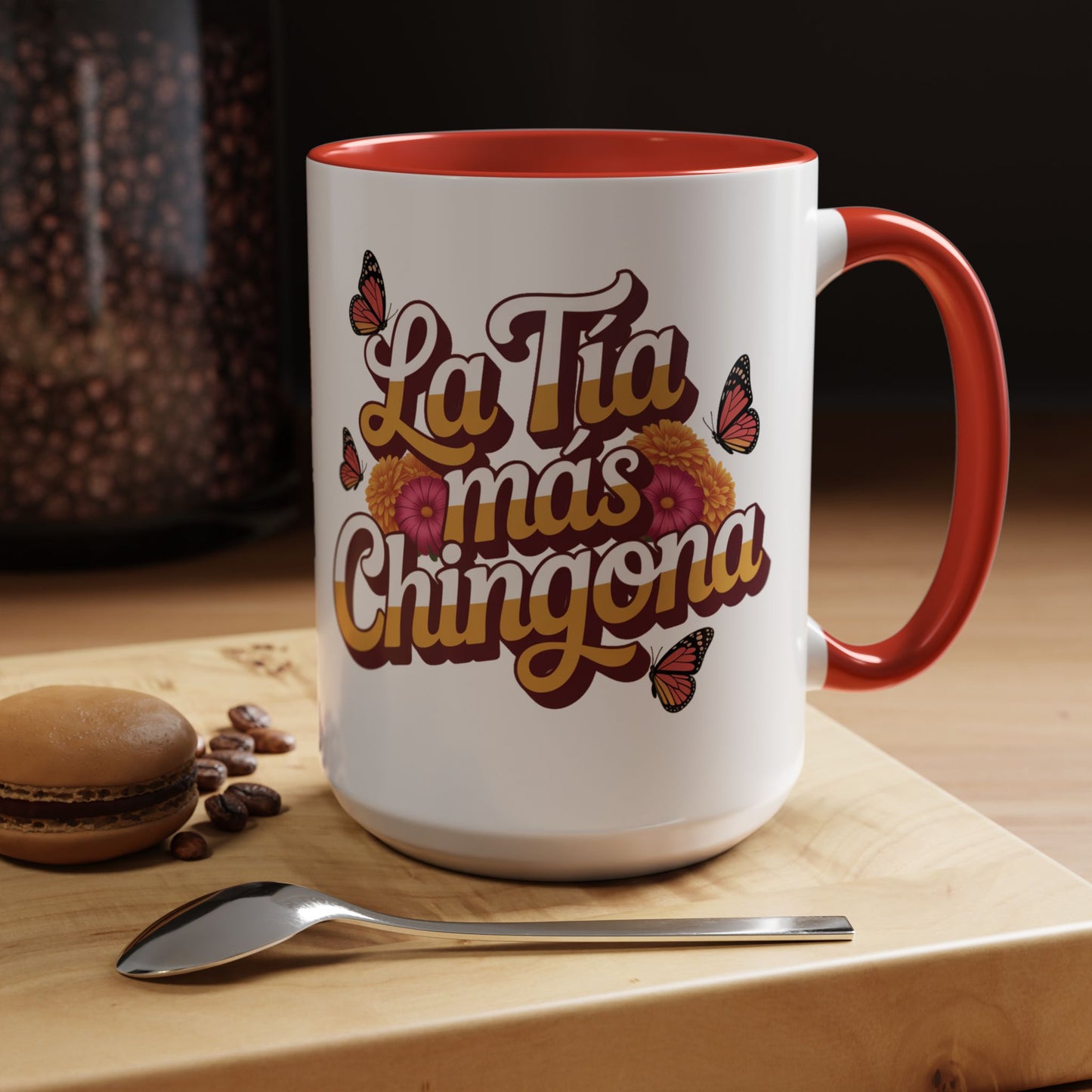 Tia Mug - Best Tia Ever Coffee Cup Gift - Latino Family Tia Querida Mug - Hispanic Aunt Birthday Gift - Tia Regalo