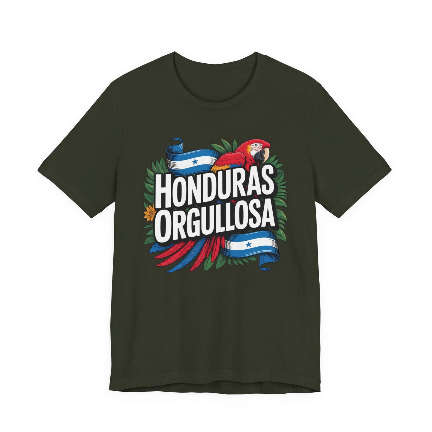 Honduras T-Shirt - Catracho Pride Tee - Honduras Flag Gift - Central American Hispanic Orgullo Shirt - Honduras Amor