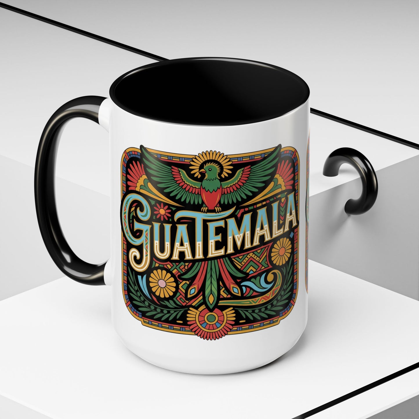 Guatemala Mug - Guatemalan Pride Coffee Cup - Chapín Heritage Gift - Central American Souvenir - Guatemala Regalo