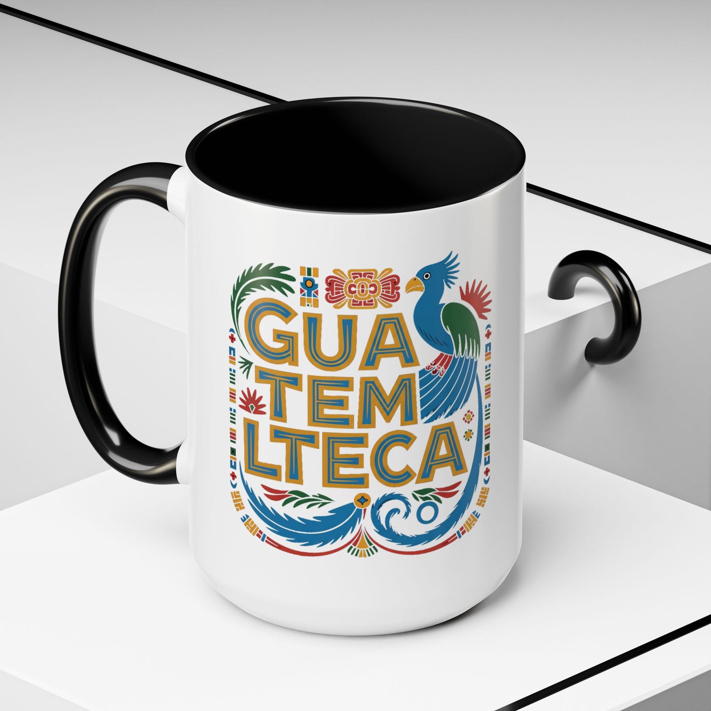 Guatemala Mug - Guatemalteco Pride Coffee Cup | Chapín Orgullo Guate Gift | Central American Hispanic Heritage Present