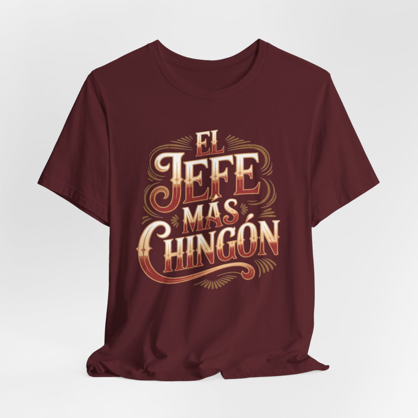 El Jefe T-Shirt - Latino Boss Tee - Hispanic Pride Shirt - Spanish Saying Gift - Latino Heritage Apparel