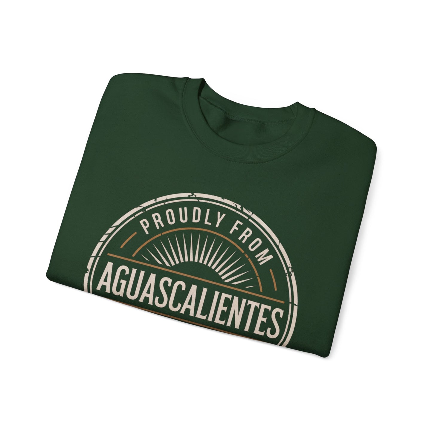 Aguascalientes Sweatshirt - Mexican Heritage Pride Wear | AGS Mexico Sudadera Gift | Orgullo Mexicano Regional Clothing