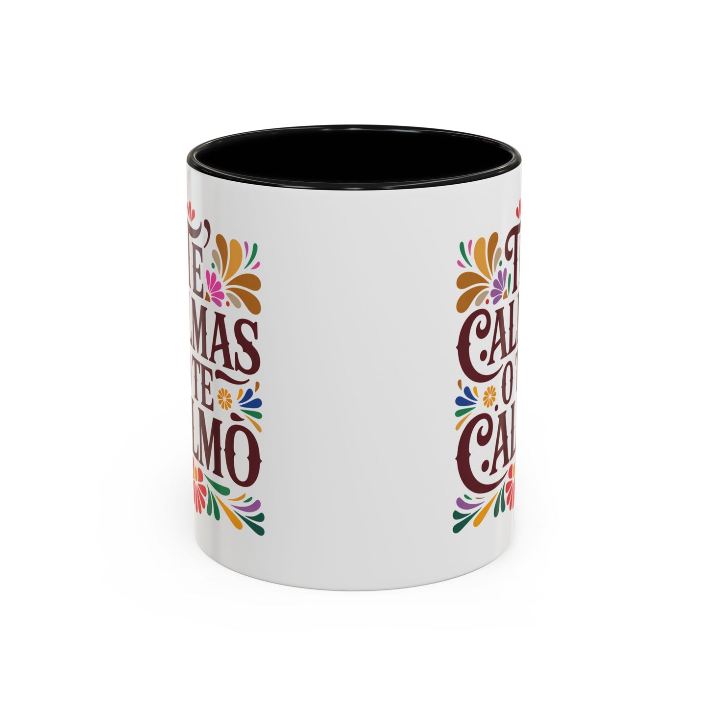 Te Calmas O Te Calmo Mug | Funny Latino Humor Coffee Cup | Sassy Latina Gift | Spanish Sayings Mug | Regalo Gracioso