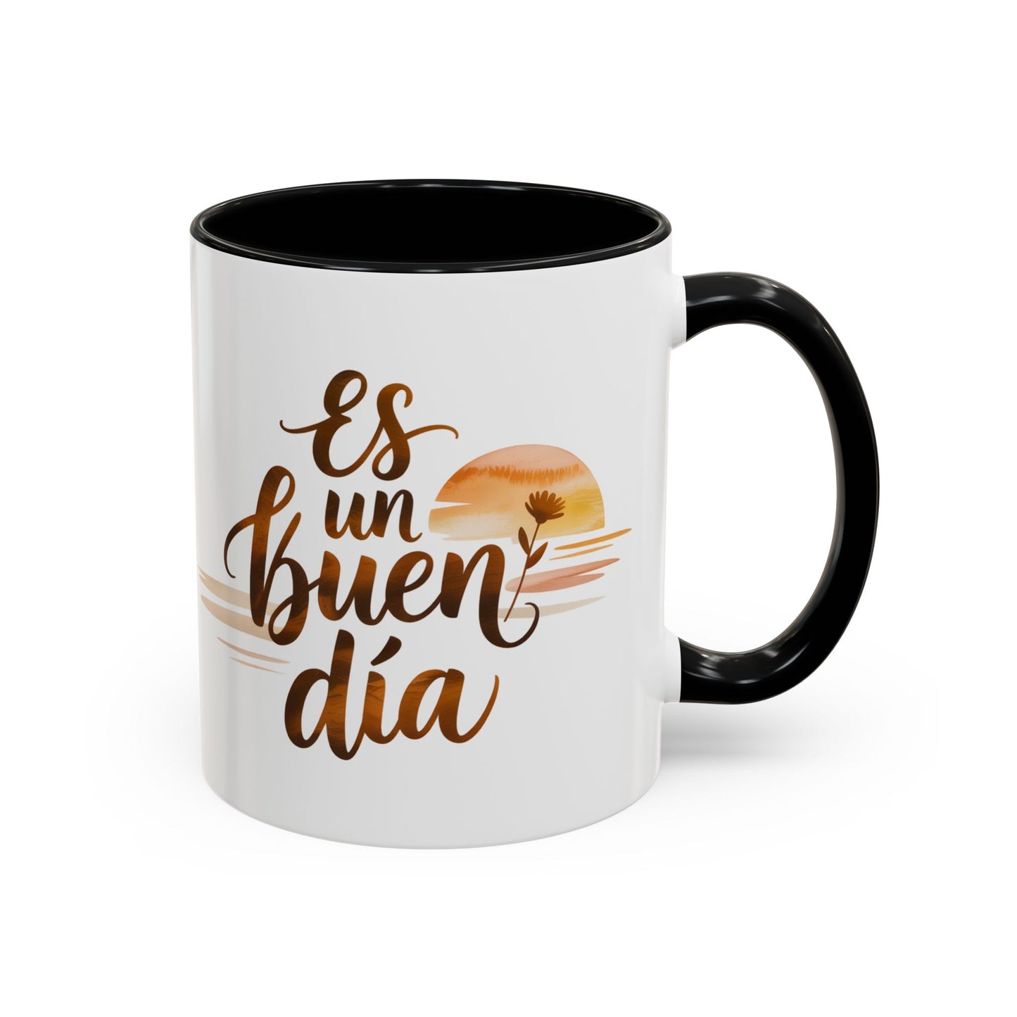 Es Un Buen Dia Mug - Latino Heritage Coffee Cup - Spanish Motivational Gift - Positive Vibes Hispanic Mug