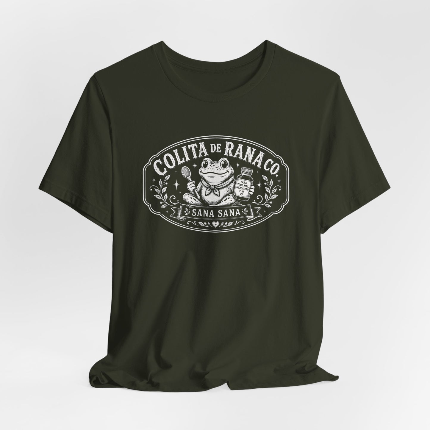 Colita De Rana T-Shirt - Funny Spanish Saying Tee - Latina Gift - Bilingual Humor Shirt - Gift for Her