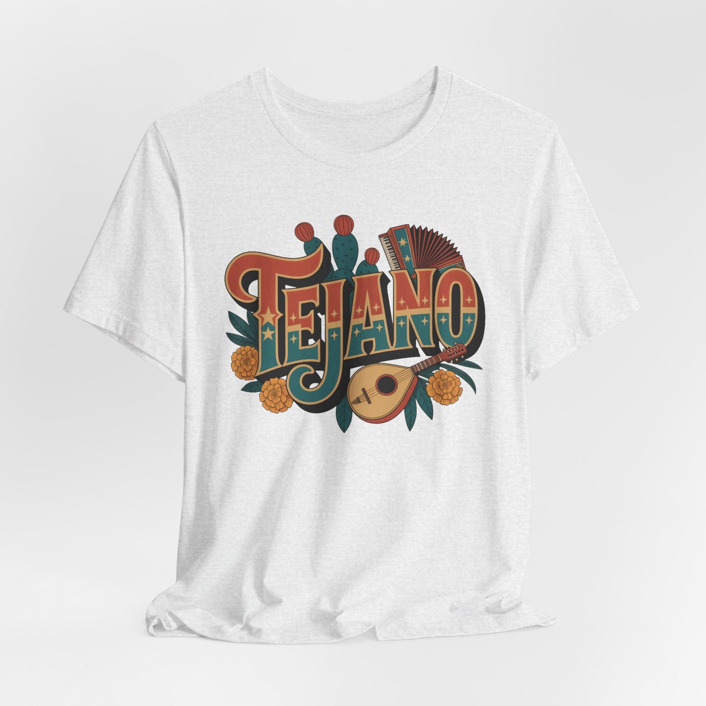 Tejano T-Shirt - Orgulloso Tejano Pride Tee - Texas Mexican Heritage Gift - Latino Culture Shirt - Tex Mex Style